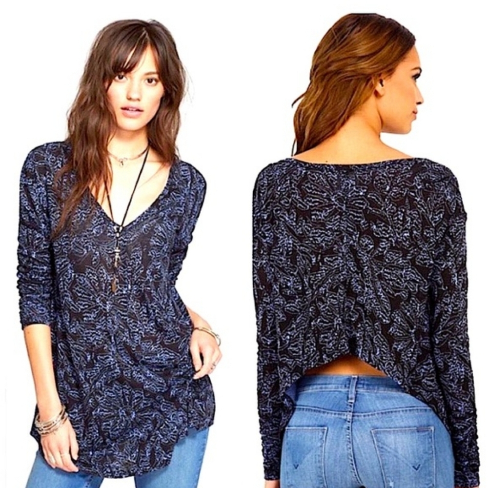 Free People Sahara Low - Hi Long Sleeve Top